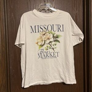 Missouri White T-Shirt